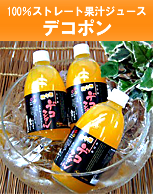 デコポンジュース